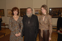 На выставке в музее им. Н.А. Островского, 2007 год