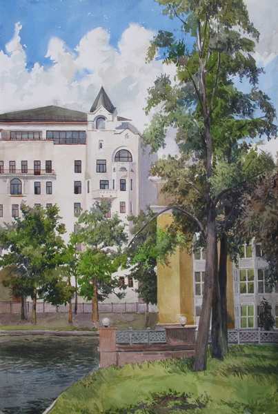 Виктория Кирьянова. На Патриарших прудах, 2005