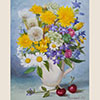 Букетик луговых цветов, 2020
23x31 см; картину можно купить