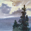 Закат в Крыму, 2005
11x22 см; эту картину можно купить